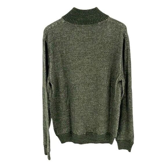 Gap Mens Cotton Knit Henley Neck Long Sleeve Pullover Sweater Green Size Large - Picture 3 of 9